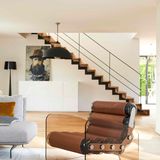 Lawn armchairs - MW03| PMMA bronze armchair with brown Soshagro scabbards - MW Exclusive - MW DESIGNER FURNITURE