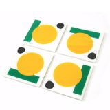 Cadeaux - SET DE 4 SOUS-VERRES — STYLE MODERNE DU MILIEU DU SIÈCLE - 204 HAUS CRAFTERS