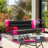 Sofas - MW03| Grey PMMA wall sofa & Anthracite Runner covers - MW Exclusive - MW DESIGNER FURNITURE