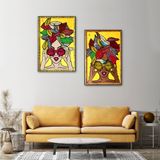 Paintings - FABRIC CHART: SUMMER TIME - CHACHA.ARTDECO
