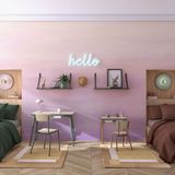 Other wall decoration - Como colorful pattern wallpaper - 2.50 m x 48 cm - LES GAMBETTES