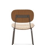 Sièges pour collectivités - Chaise Esco anthracite - noyer - ARIANESKÉ