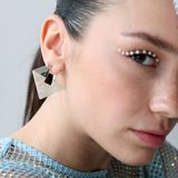 Bijoux - Boucles d'oreilles Mini Eclipse - Stone eclipse - BORD DE L'EAU