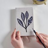 Papeterie bureau - CARNET EN LIN À FEUILLES - ATELIER 99