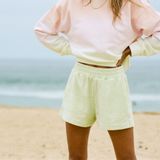 Prêt-à-porter - Short femme lime - PANTAI PANTAI