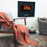 Objets de décoration - Plaid en mohair Flame - CUSHENDALE
