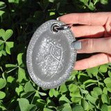 Leather goods - Glitter Leather Bird Keychain - LA CARTABLIÈRE