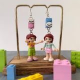 Bijoux - Boucles d'oreille "Lego© and I" - couleurs vives - ANNA KRONIQ
