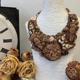 Bijoux - Collier "Au temps du Dieu Ai Apaec" - ANNA KRONIQ