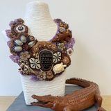 Jewelry - Collier\" A Sunday in the Everglades Park\ " - ANNA KRONIQ
