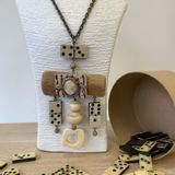 Bijoux - Pendentif "Caméo Domino" - ANNA KRONIQ