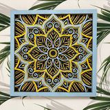 Other wall decoration - Wood Mandala Flower Wall Art - BHDECOR