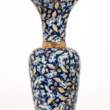 Objets de décoration - GRAND VASE À COL - ZERMATT - - MANUFACTURE DES EMAUX DE LONGWY 1798