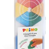 Children's arts and crafts - Wax triangles 12 colours - PRIMO