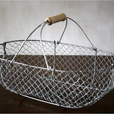 Accessoires de jardinage - Panier de récolte artisanal tressé fil de fer - MANUFRANCE