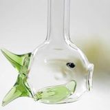 Verre d'art - Paille en verre réutilisable et agitateur à boissons 2 en 1 - LE CHARBON ACTIF FRANCAIS