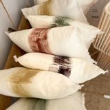 Coussins textile - Coussin en LIN ECRU - PCM CREATION