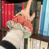 Hair accessories - Upcycled scrunchie - LA FÉE L'A FAIT