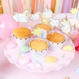 Anniversaires - Kit Cupcakes Licorne - Recyclable. - ANNIKIDS