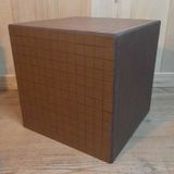 Coffee tables - Chocolate tiled cube - L'ATELIER DES CREATEURS