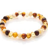 Jewelry - BALTIC AMBER ELASTIC WOMEN'S BRACELET - OPALOOK