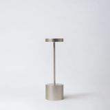 Wireless lamps - Cordless lamp LUXCIOLE Silver 26 cm - HISLE