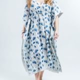 Apparel - Victorian Floral Caftan - NEST FACTORY