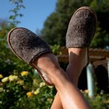 Homewear textile - La Chocolatée | Chausson éco-responsable par Caussün - CAUSSÜN