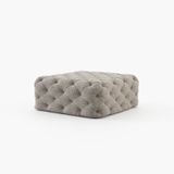 Ottomans - Square Bur Pouf - LASKASAS