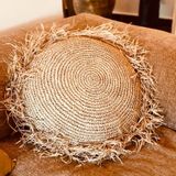 Fabric cushions - Round Sisal Cushion (Bali) - CSRPS1 - BALINAISA