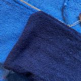 Pochettes - Pochette éponge, bleue, 100 % coton - ENSEMBLE