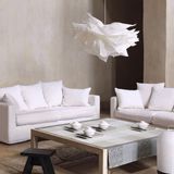 Table linen - Coated tablecloth Fleurs de Kyoto Cotton - LE JACQUARD FRANCAIS