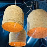 Outdoor decorative accessories - Sisal (Bali) cylindrical suspension - SCSP2 - BALINAISA