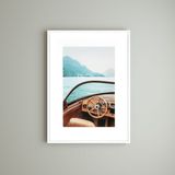 Art photos - Wall decoration. Boat on Lake Como I & II - ABLO BLOMMAERT