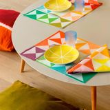 Linge de table textile - Set de table Origami Coton - LE JACQUARD FRANCAIS