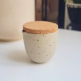 Poterie - Bougie de massage & décorative | 100% naturelle et rechargeable | Poterie artisanale |Fait main - ÉTAT D'ESPRIT