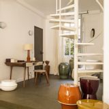 Desks - Caractère desk with walnut wood and lacquer drawers - CFOC