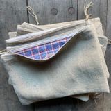 Pochettes - Pochette lin, pièce unique, Lin / coton - ENSEMBLE