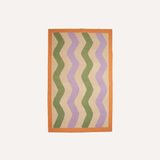 Tapis design - Tapis de Bain Pastel Waves en Coton - COLORTHERAPIS