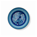 Formal plates - Set of 4 - Dessert Plates Set – Blue Cachemire - HOME BY KRISTY