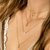 Jewelry - Collier cross (labradoriet) - MUJA JUMA