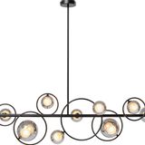 Plafonniers - Suspension Universe noir 110cm - KARE DESIGN