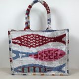 Bags and totes - VELVET TOTE BAG. - DEREGÖZÜ