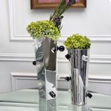 Vases - Bauhaus Flower Vase - REZON LUXURY SILVERWARE