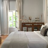 Bed linens - Bindu white ethnic bed runner - TERRE AMBRÉE