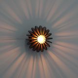 Office design and planning - WRECKING BALL BLACK D20cm wall lamp - RIF LUMINAIRES