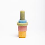 Bougies - CANDL STACK 03 Rose et jaune - STAN EDITIONS