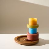 Candles - CANDL STACK 04 Brown & Blue - STAN EDITIONS
