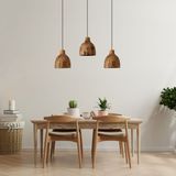 Unique pieces - Unique oak pendant lights handmade - WOODENDREAMS