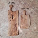 Plats et saladiers - Planche à découper en bois d'olivier - ALCANTARA-FREDERIC